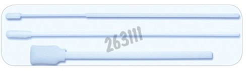 Ecouvillon PE tige PS solide stérile x 100