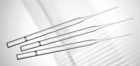 Pipette pasteur verre sodocalcique 230 mm fermee cotonnée x 250