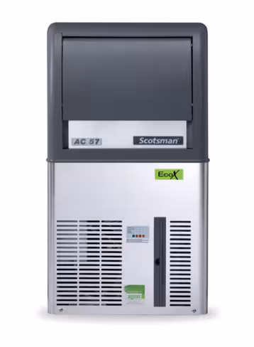 Machine à glaçons ACM 57 AS EcoX avec bac de stockage intégré de 12 kg