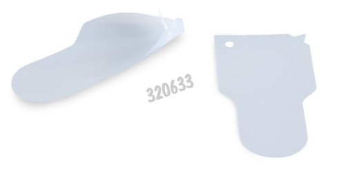 Pelle de pesée 12,7 x 6,3 cm blanche x 100