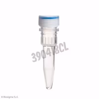 Microtube cl 0,5 ml f-conique cap vis avec o-ring rnase dnase free stérile x 1000