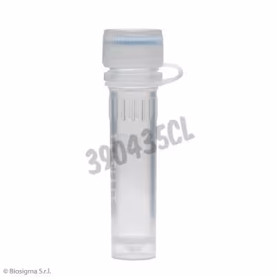 Microtube cl 2 ml jupe cap vissant pr insert avec attache avec o-ring stérile x 1000