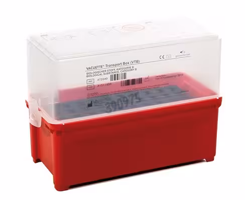 Conteneur secondaire pour 40 vacuettes 247 x 125 x 180 mm