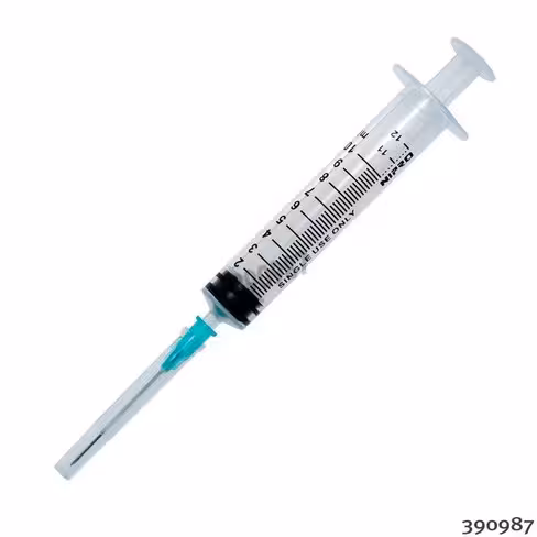 Seringue 10 ml centre luer aiguille 21g 1-1/2 x 100