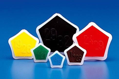 Bouchon conique PE NS 1019 bleu x 50