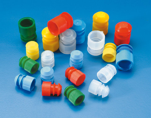 Bouchon à ailette pour tube de diam 15-17 mm vert x 1000