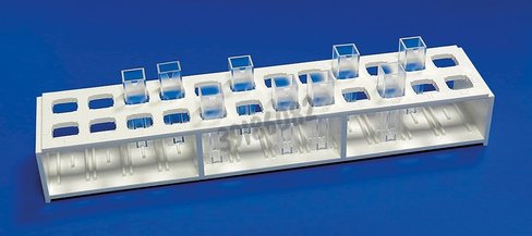Portoir ABS pour 24 cuves de spectrophotometrie