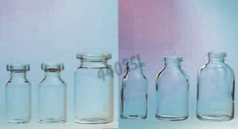 Flacon transparent 10 ml Ø 24 mm hauteur 46 mm x 160