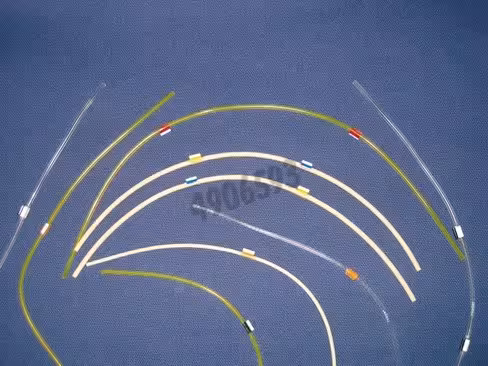 Tuyau silicone pour pompe péristaltique jaune x 6