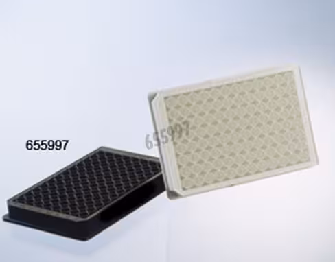 Plaque 96 streptavidine noire x 40