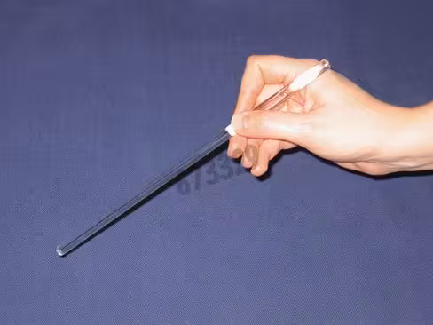 Baguette en verre 250 mm Ø 8 mm verre ordinaire