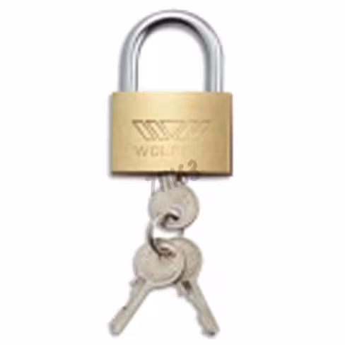 Cadenas laiton 40 mm 3 cles