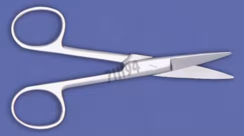 Ciseaux pointu droit longueur 14 cm 2 pointes