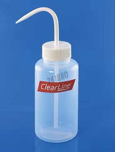 Pissette 500 ml col large bouchon blanc sans anti-goutte CLEARLINE