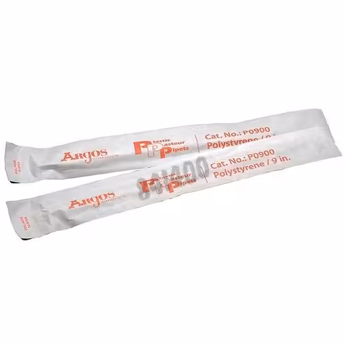 Pipette pasteur plastique PS 230 mm stérile emballage individuel x 50 x 4