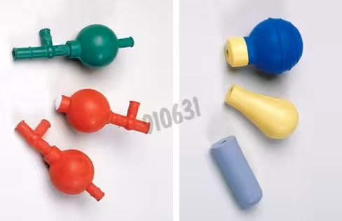 Tétine silicone bleue 2 ml x 5