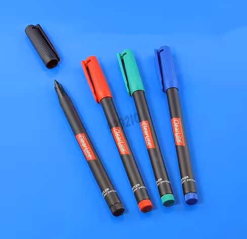 Marqueur permanent CLEARLINE vert pointe medium