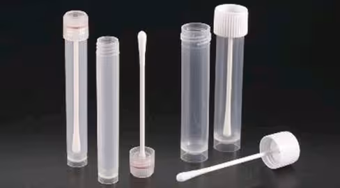 Tube 5 ml avec ecouvillon x 500