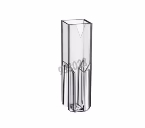 Cuvette semi-micro 300 nm- 900 nm en plastique volume max 3 µl -10 x 100