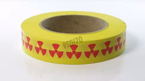 Ruban marquage radioactivite 12,7 m