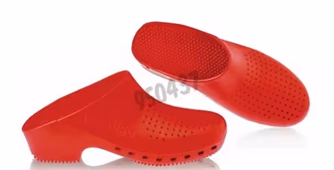 Sabot antistatique vert perforé autoclavable taille 33-34 x 1 paire