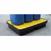Bac de rétention 40l 800x600xh155 mm avec caillebotis