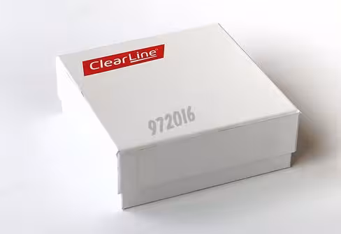 Boîte cryogénie clearline carton hydrophobe 133 x 133 x 50 mm 100