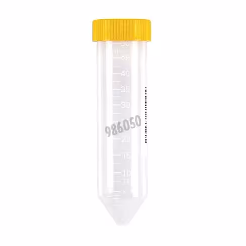 Tube 50 ml bioreactor avec septum x 180