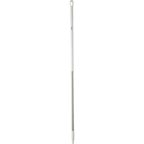 Manche ergonomique en aluminium longueur 1500 mm blanc