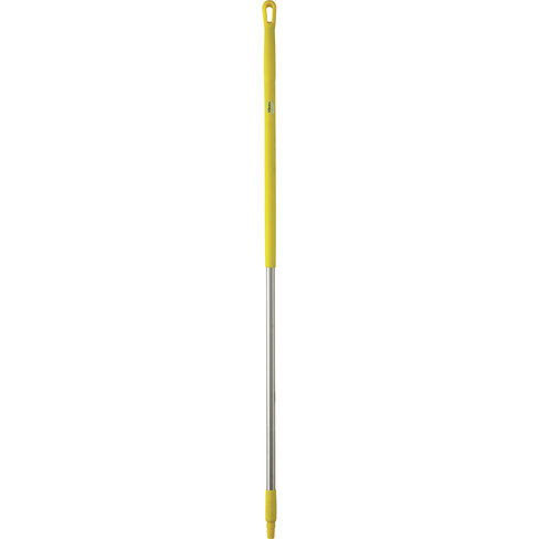 Manche ergonomique en aluminium longueur 1500 mm jaune