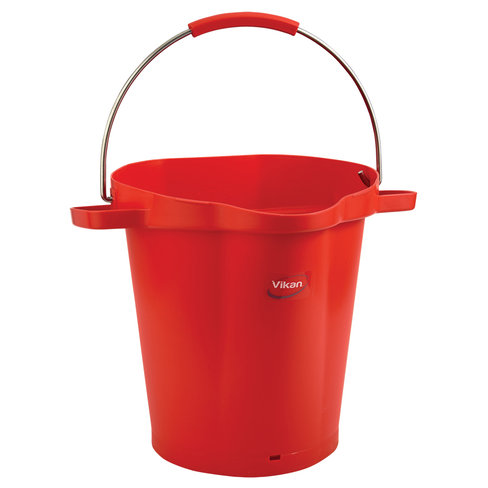 Seau 20 l rouge vikan