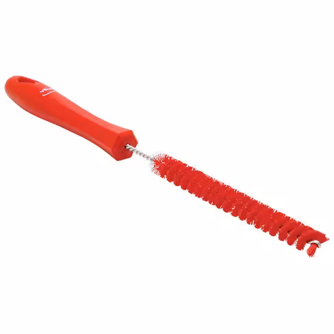 Goupillon Ø 15 mm longueur 310 mm dur rouge pour laboratoire