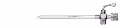 Canule d'irrigation avec luer lock et robinet D4,5mm, longueur 7cm, livré seul