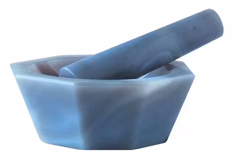 Mortier pierre d agate Ø 100 mm 50 ml + pilon