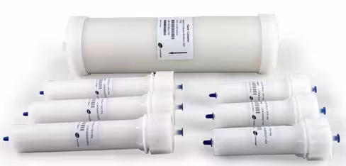 Cartouche colonne Flash claricep silice irregulière 60A grammage 80 g granulométrie 40-60 µm
