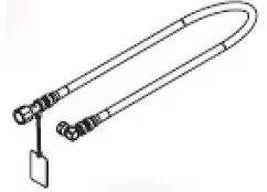 TUYAU HAUTE PRESSION CO2 Raccord ISO Compatible GW 100