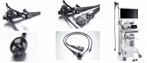 Vidéo-Coloscope dépistage HD+ CMOS GARANTIE 5 ANS Ø 3,8 mm canal opérateur L1500 mm Ø 13,2 extérieur