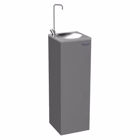 Fontaine à eau réfrigérée Eco D35 39 l/h - inox inox+GRILLE+KIT INSTALLATION