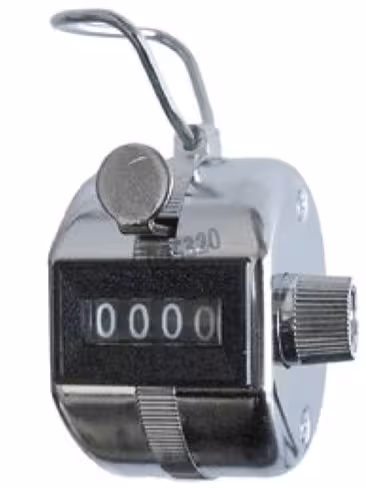 Compteur à touche manuel
