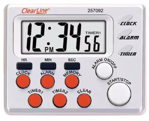 Minuteur compteur decompteur 2 canaux CLEARLINE