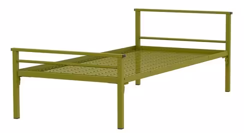 Lit 1 traverse - Yun - 80 x 190 cm - sommier métallique - pour personne à mobilité réduite