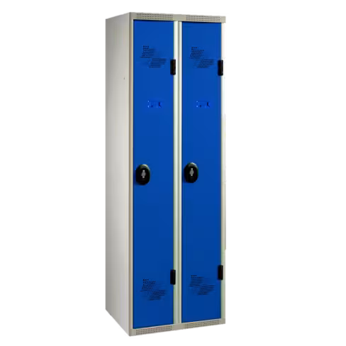Vestiaire industrie propre 2 colonnes impératif : serrure en option