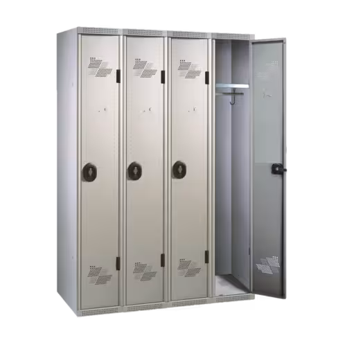 Vestiaire industrie propre 4 colonnes impératif : serrure en option