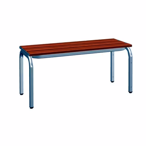 Banc central l. 100 cm - lames PVC