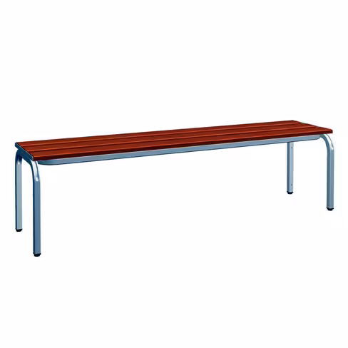 Banc central l. 175 cm - lames PVC