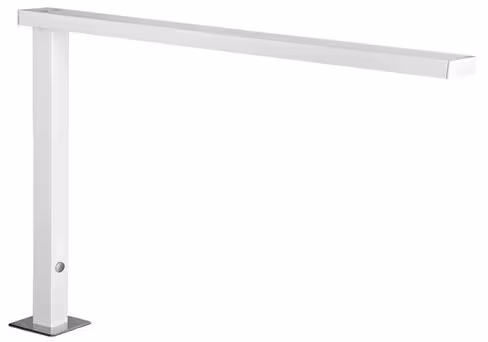 Lampe à fixer LED Library - tête simple - blanc