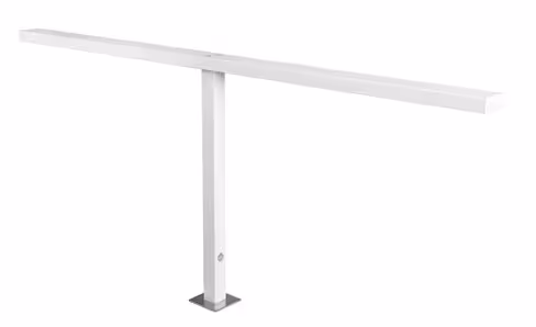 Lampe à fixer LED Library - tête double - blanc