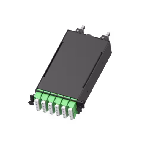 Cassette 12 LC Duplex MPO/MTP OM5 - Lienk - pour châssis MPO/MTP