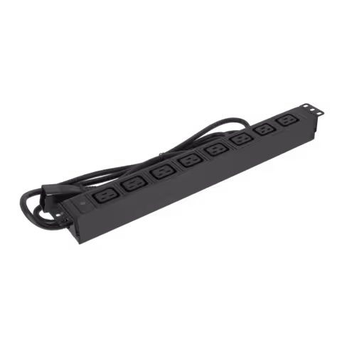 Bandeau 19'' 8 C19 - Lienk - avec cordon C20 - alu - noir