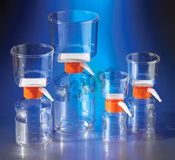 Unité de filtration complète Corning 500 ml membrane carrée PES 022 µm stérile x 12